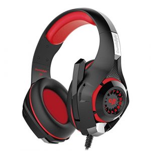 Cosmic Byte Red Headphones with Mic
