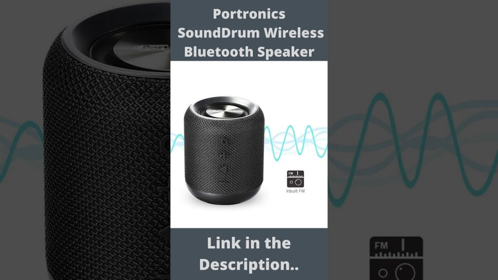 Portronics SoundDrum Wireless POR-547 Bluetooth Speaker