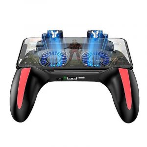 PUBG mobile controller with cooling fan