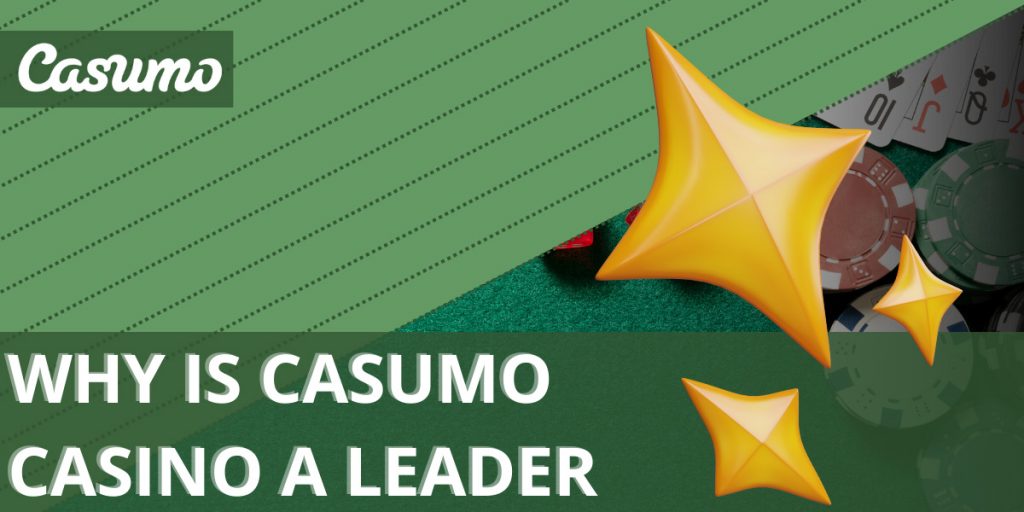 Why is Casumo Casino a leader among online casinos?