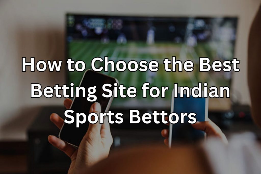 graphic showcasing the top betting site tailored for Indian sports bettors, featuring vibrant colors and engaging visuals.